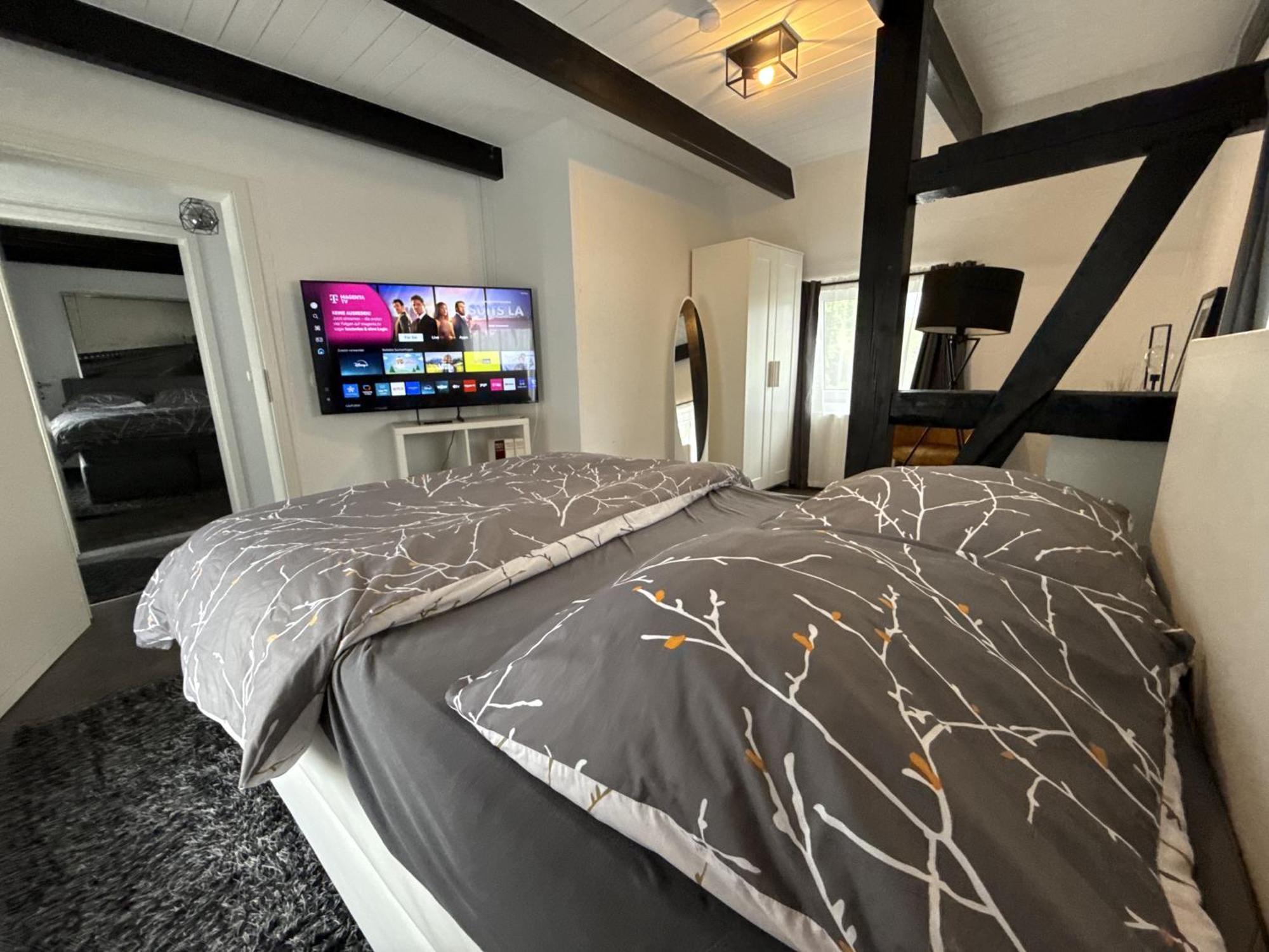 Fachwerkhaus Mit 2 Getrennten Schlafzimmern, Wohnzimmer Und Kueche Bückeburg Buitenkant foto
