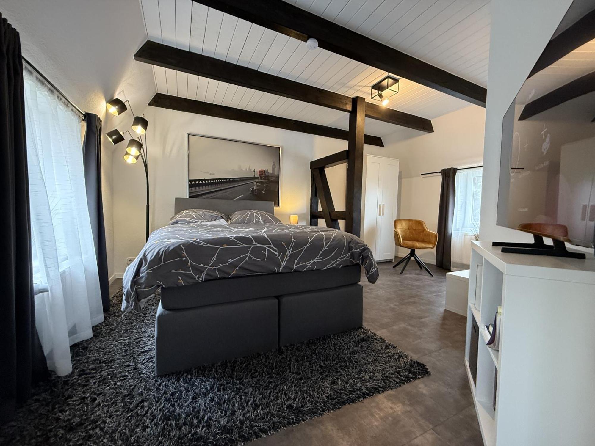 Fachwerkhaus Mit 2 Getrennten Schlafzimmern, Wohnzimmer Und Kueche Bückeburg Buitenkant foto
